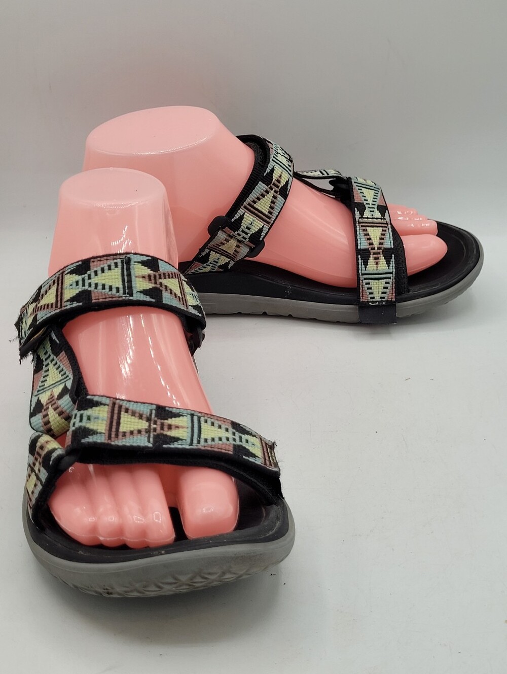 Teva Float Lexi Geometric Pattern Sandals Size 7 - Picture 2 of 16